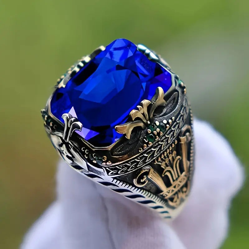 Anillo Mixto de Oro Klara Saphira
