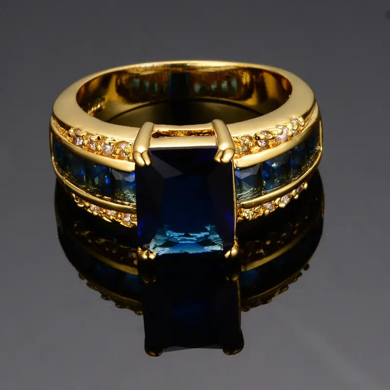 Anillo Kassira Bluemont Oro