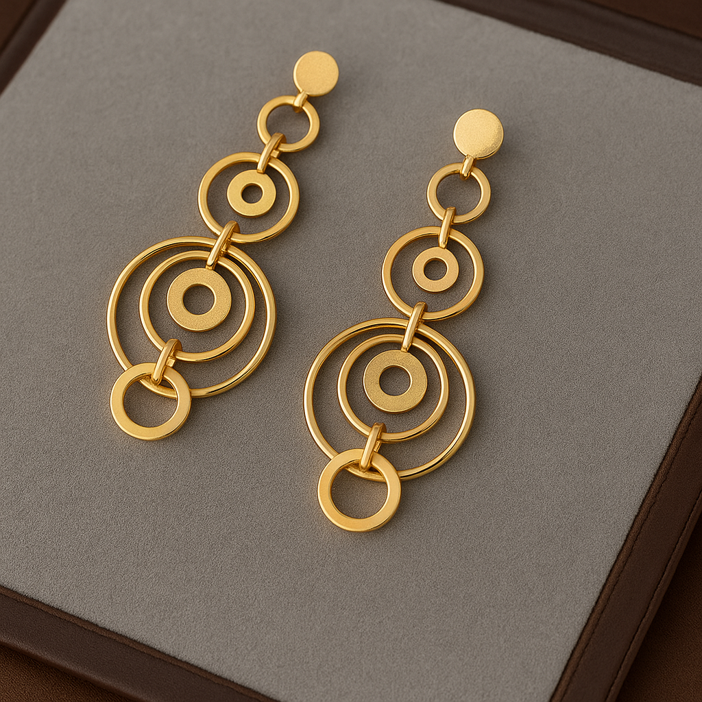 Kalani | Pendientes de gota de plata