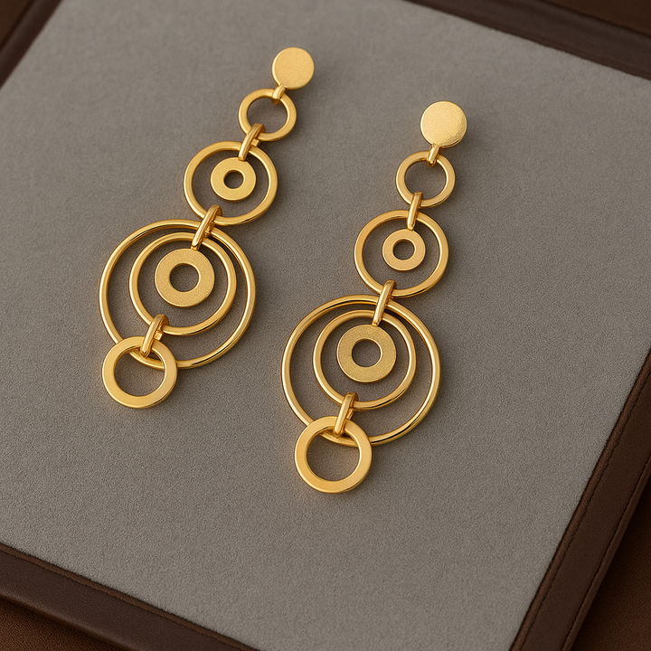 Kalani | Pendientes de gota de plata