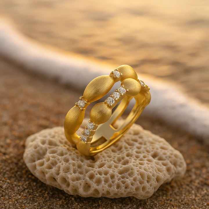 Océano | Gris brumoso plata silenciosa 925