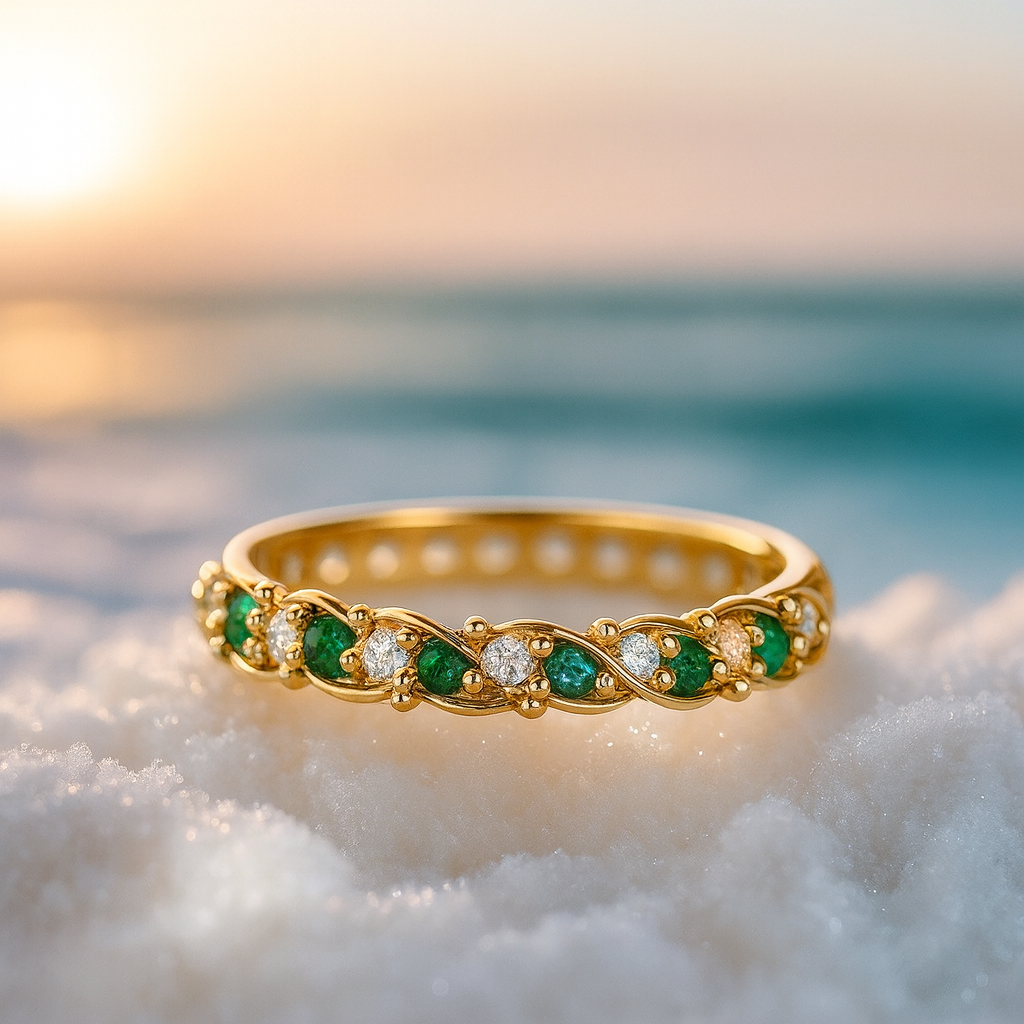 Celestial | Anillo Sea Mist en Plata 925 con Amatista