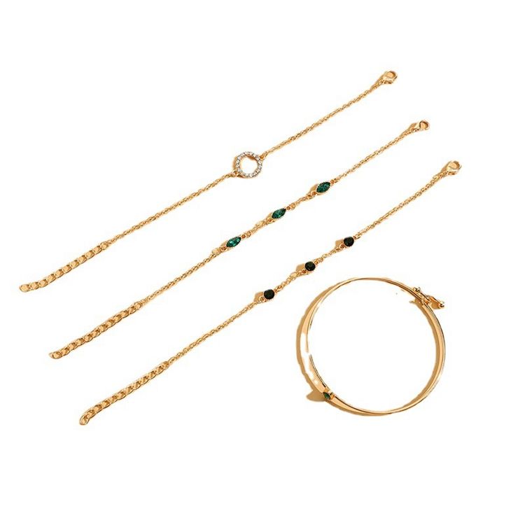 Conjunto de Pulseras Aetherleaf