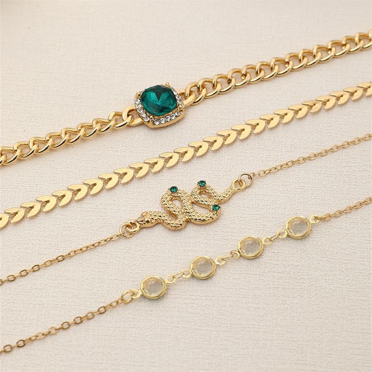 Conjunto de Pulseras Sylvara Greenlight