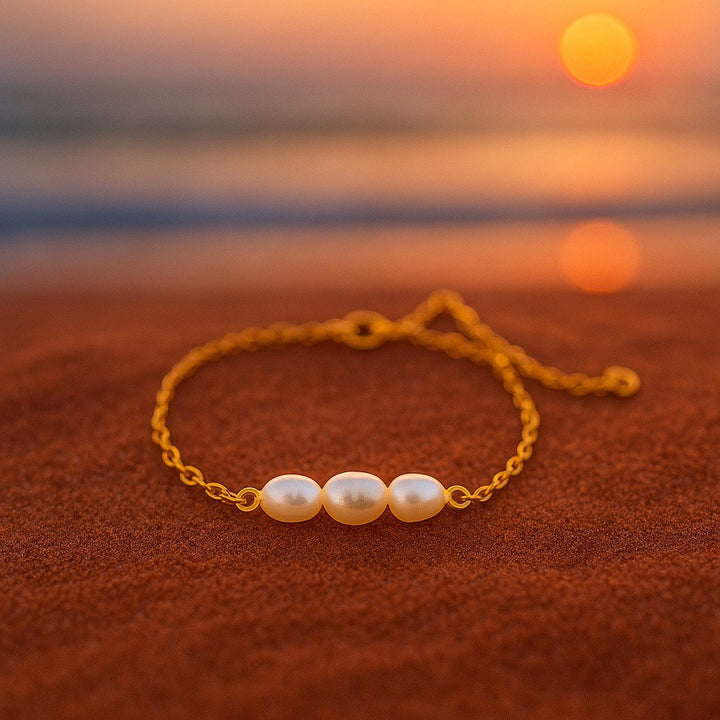 Cachemira | Pulsera con Cuatro Gemas