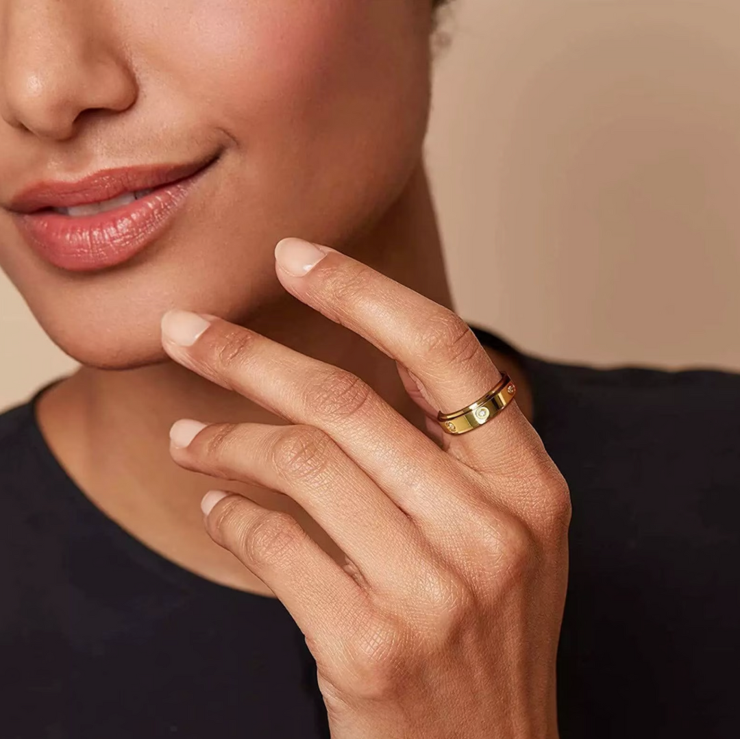 Anillo de Amor Giratorio