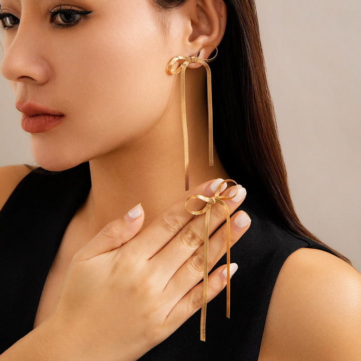 Pendientes de Lazo Carol