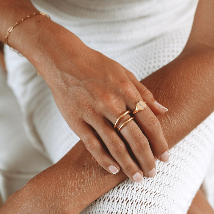 Anillo Doble Atrevimiento