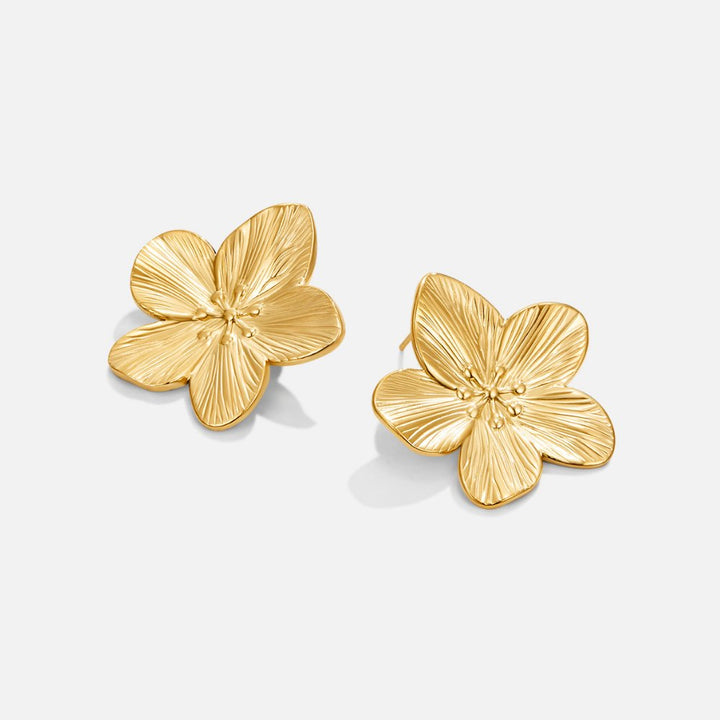 Pendientes de Flor de Oro