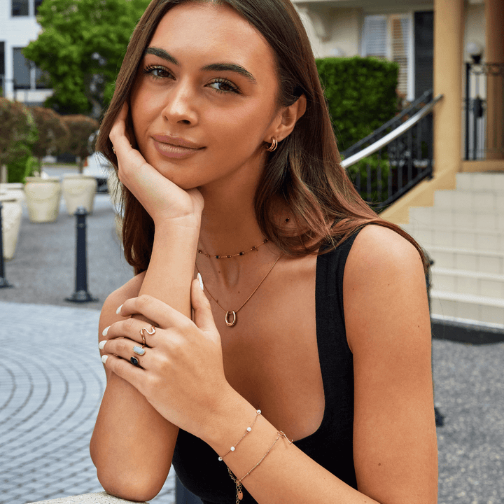 Collar de Herradura Dorada