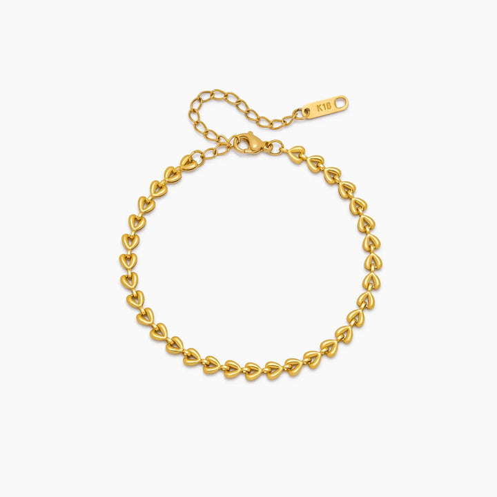 Pulsera Cadena de Corazones