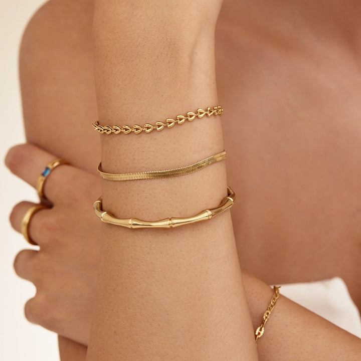 Pulsera Cadena de Corazones