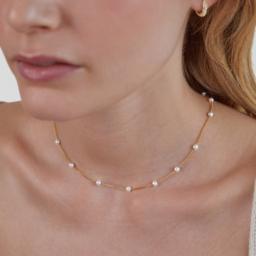 Collar Nura Pearl de Oro de 18K