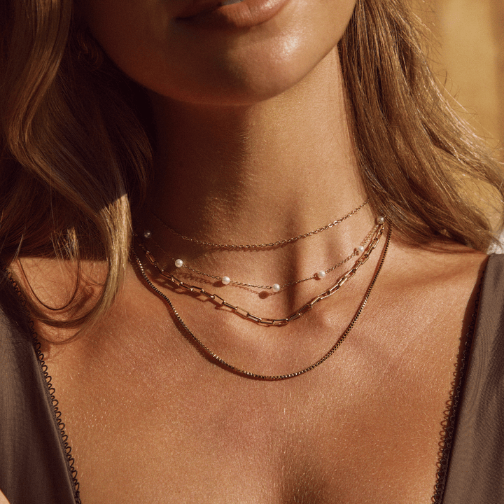 Collar Nura Pearl de Oro de 18K