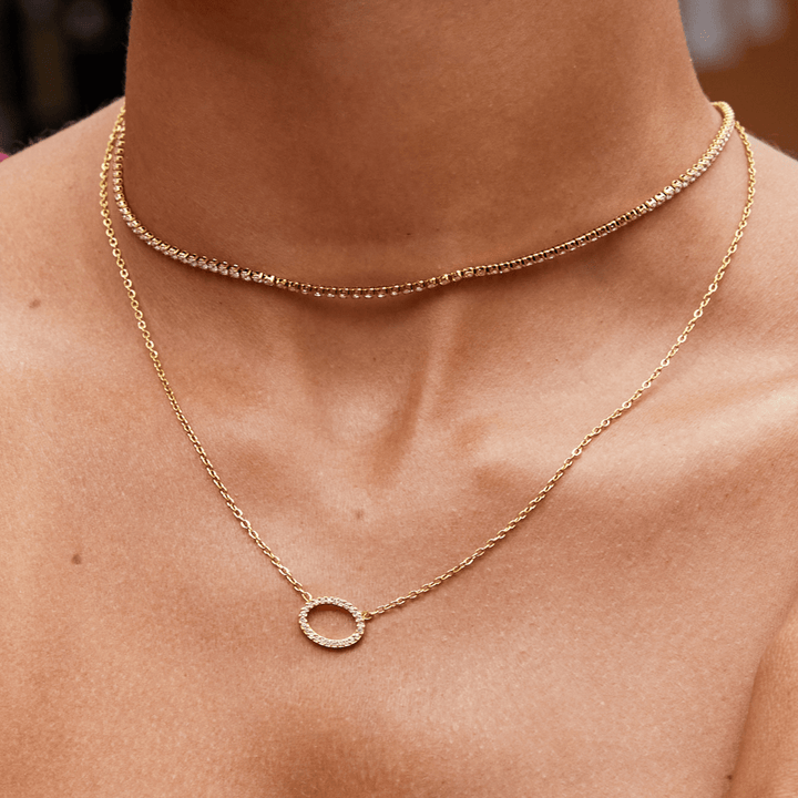 Collar de Cristal Sienna