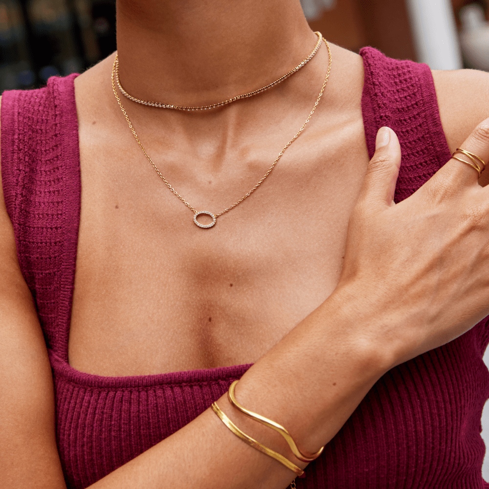 Collar de Cristal Sienna