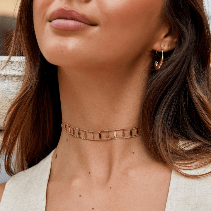 Collar Choker Zara Gold