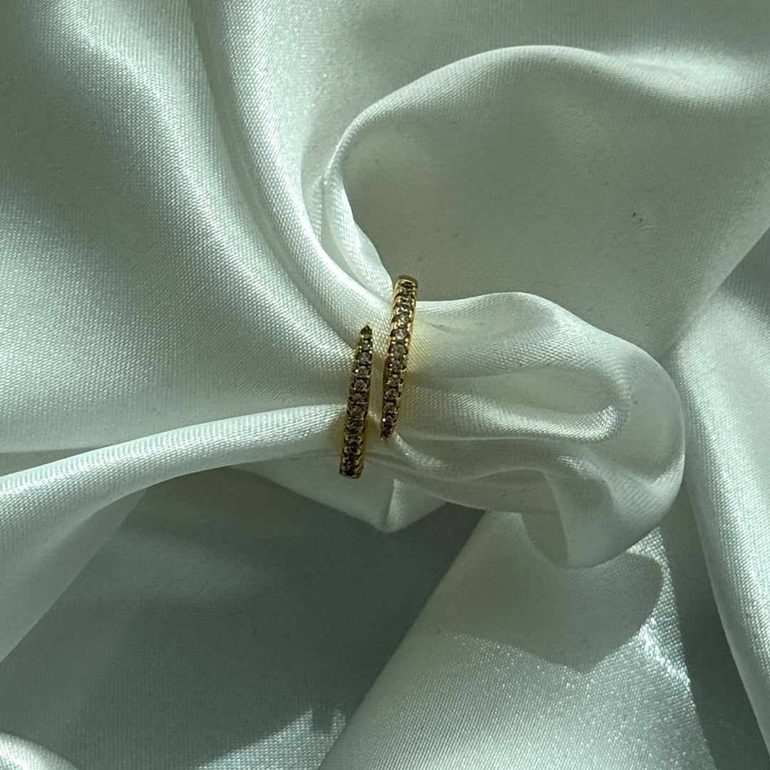 Anillo Pavé Lydia Twirl