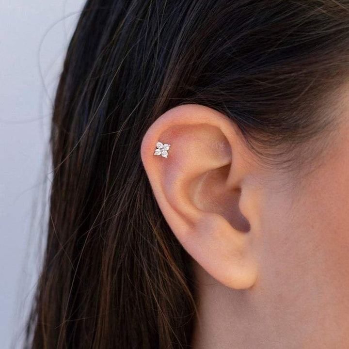 Pendientes de Flor