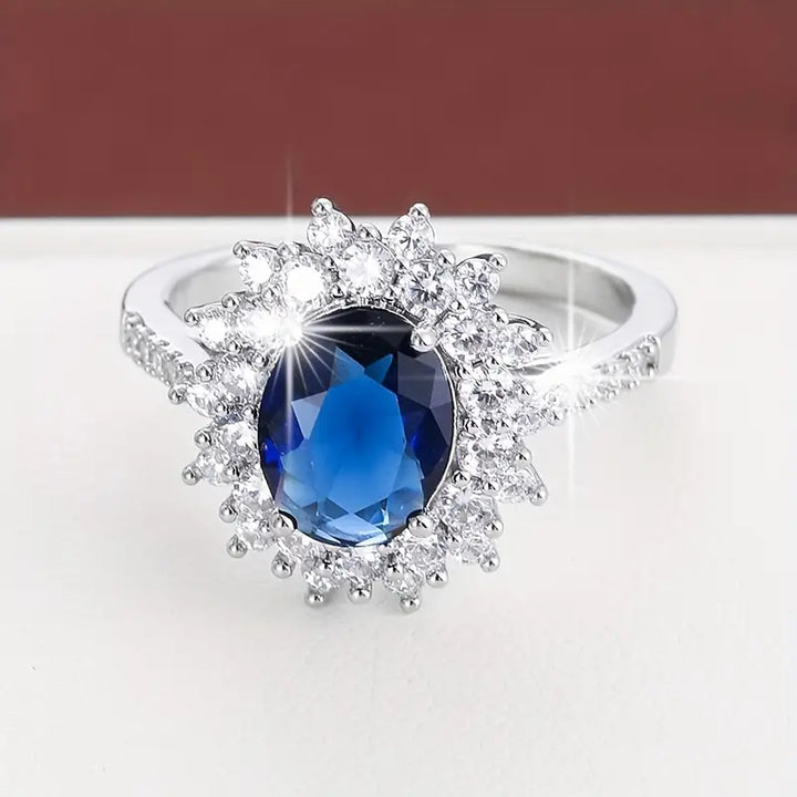Anillo Vionne Saphirae de Oro