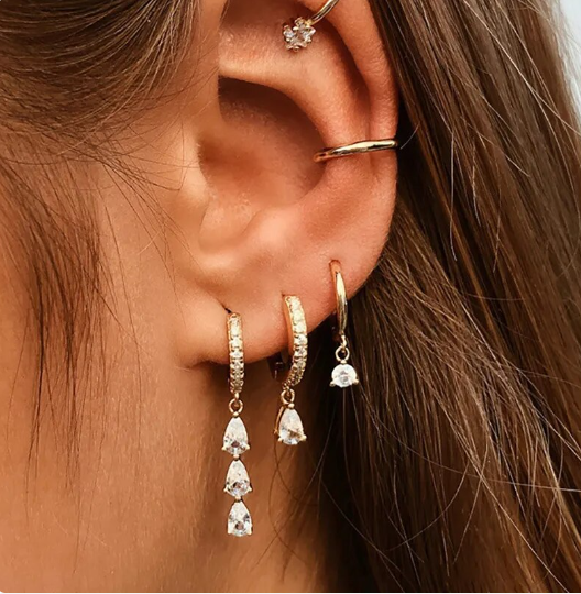 Conjunto de Pendientes Elise