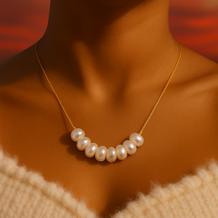Isolde | Collar de perlas Luminara