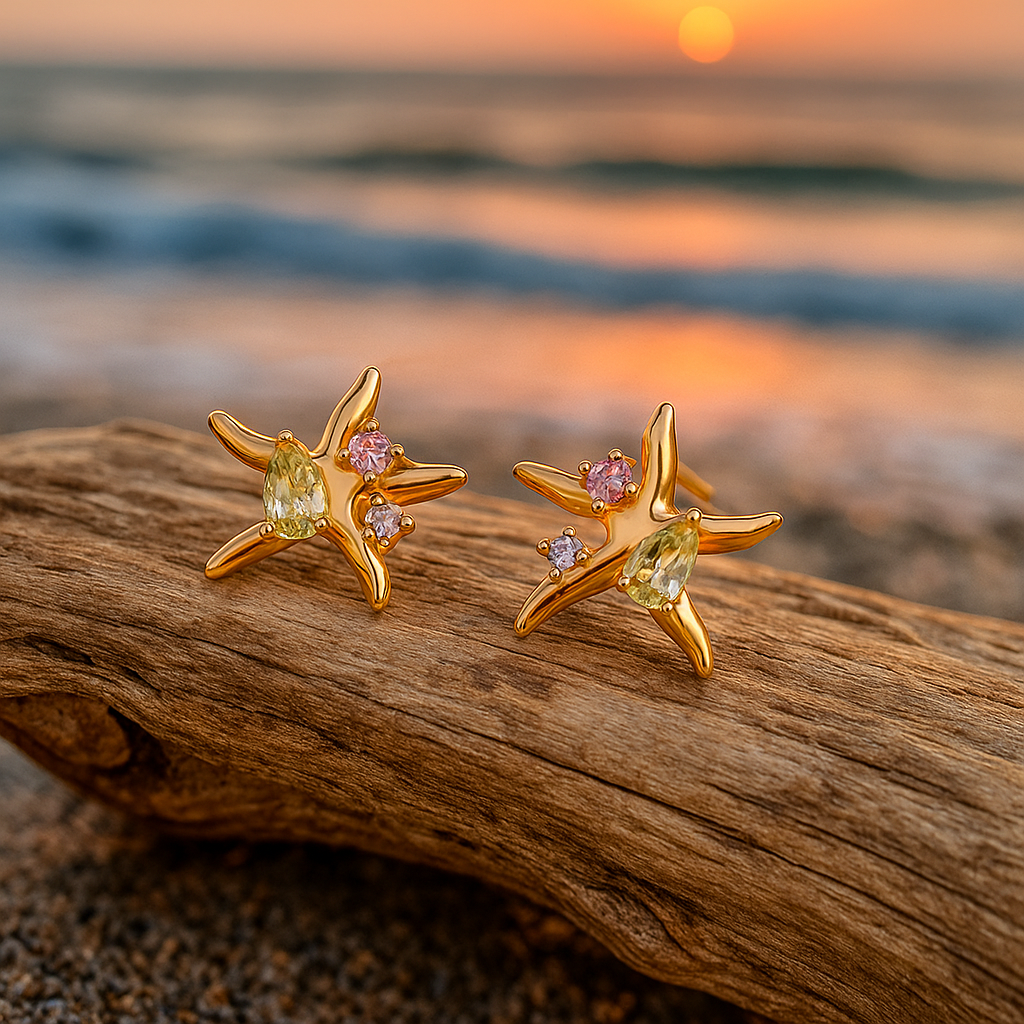 Celestia | Pendientes de Estrella de Mar
