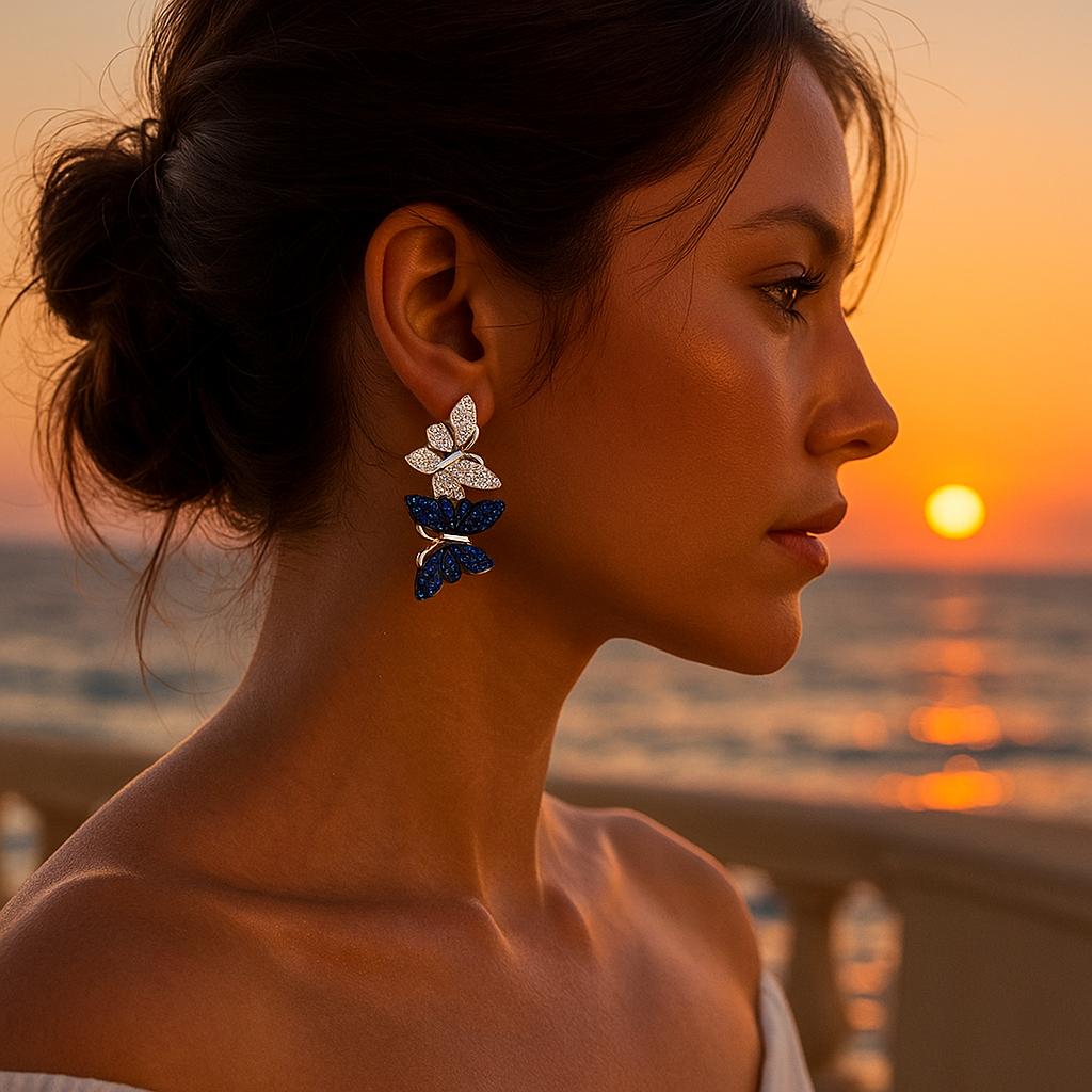 Isabella | Pendientes de Mariposa
