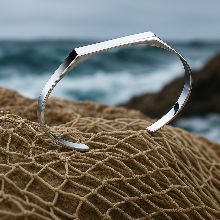 Elara | Pulsera de la Línea Plateada