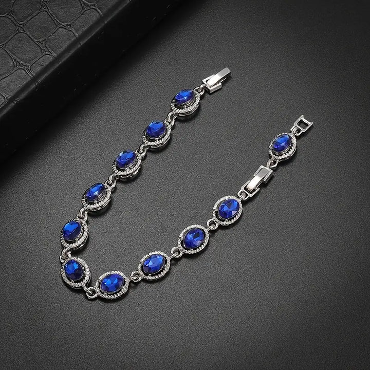 Pulsera Azrielle Kynthara | Oro Blanco