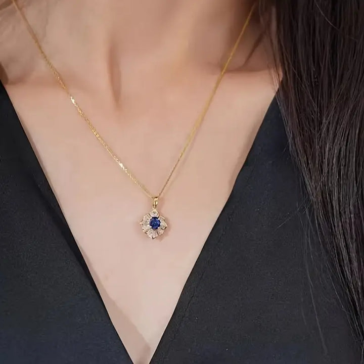 Collar Kavella Noctazure Gold