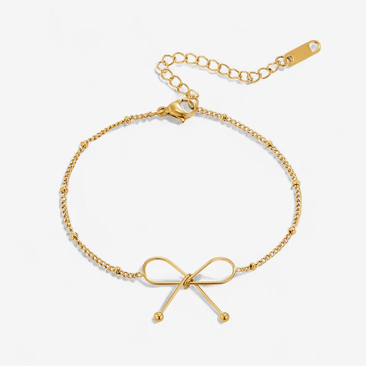Pulsera de Lazo de Oro Anika