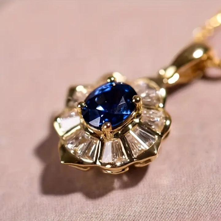 Collar Kavella Noctazure Gold