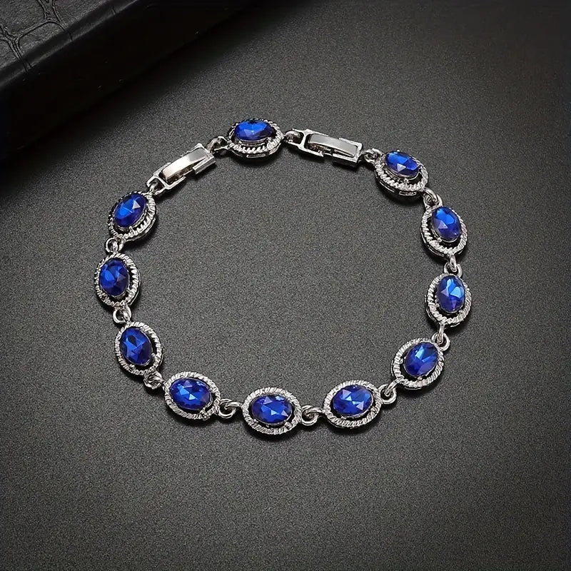 Pulsera Azrielle Kynthara | Oro Blanco