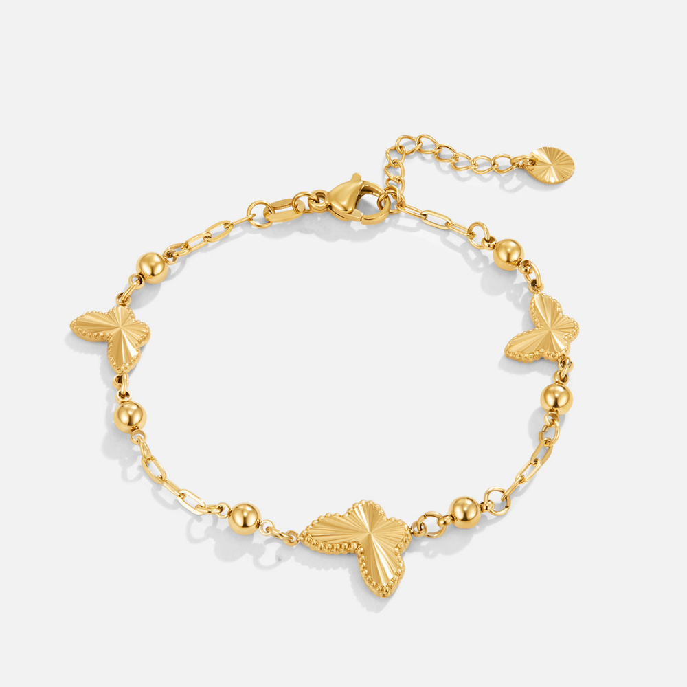Pulsera de Mariposa Dorada Emilia