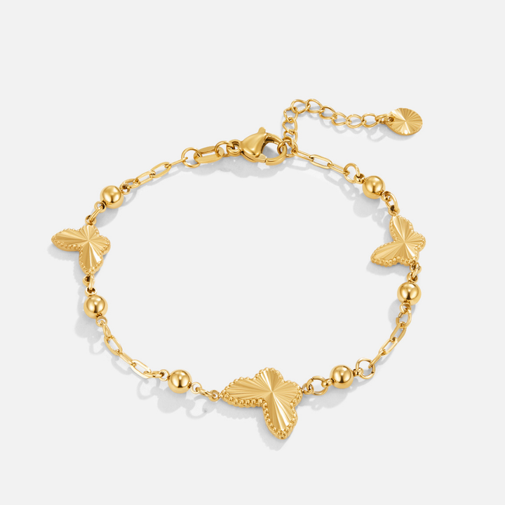 Pulsera de Mariposa Dorada Emilia
