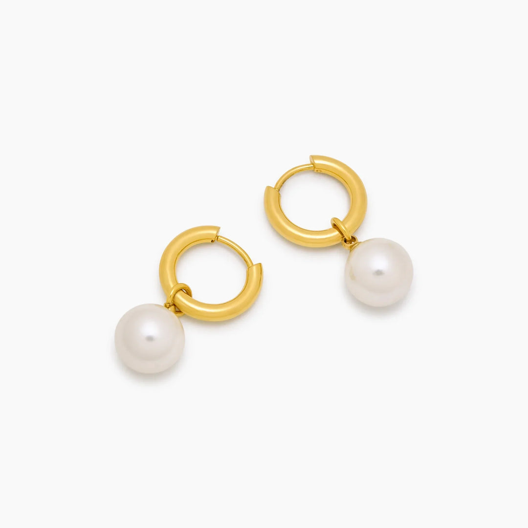 Pendientes de Perlas Colgantes