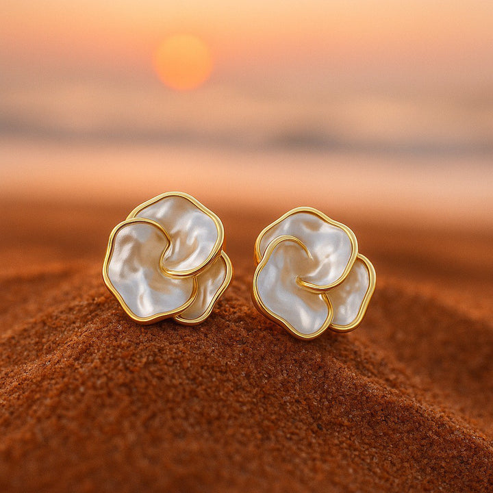 Isabella | Pendientes de Oro con Perlas