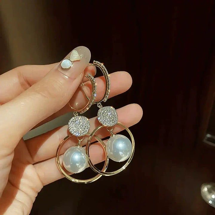 Isla | Pendientes Colgantes Elegantes