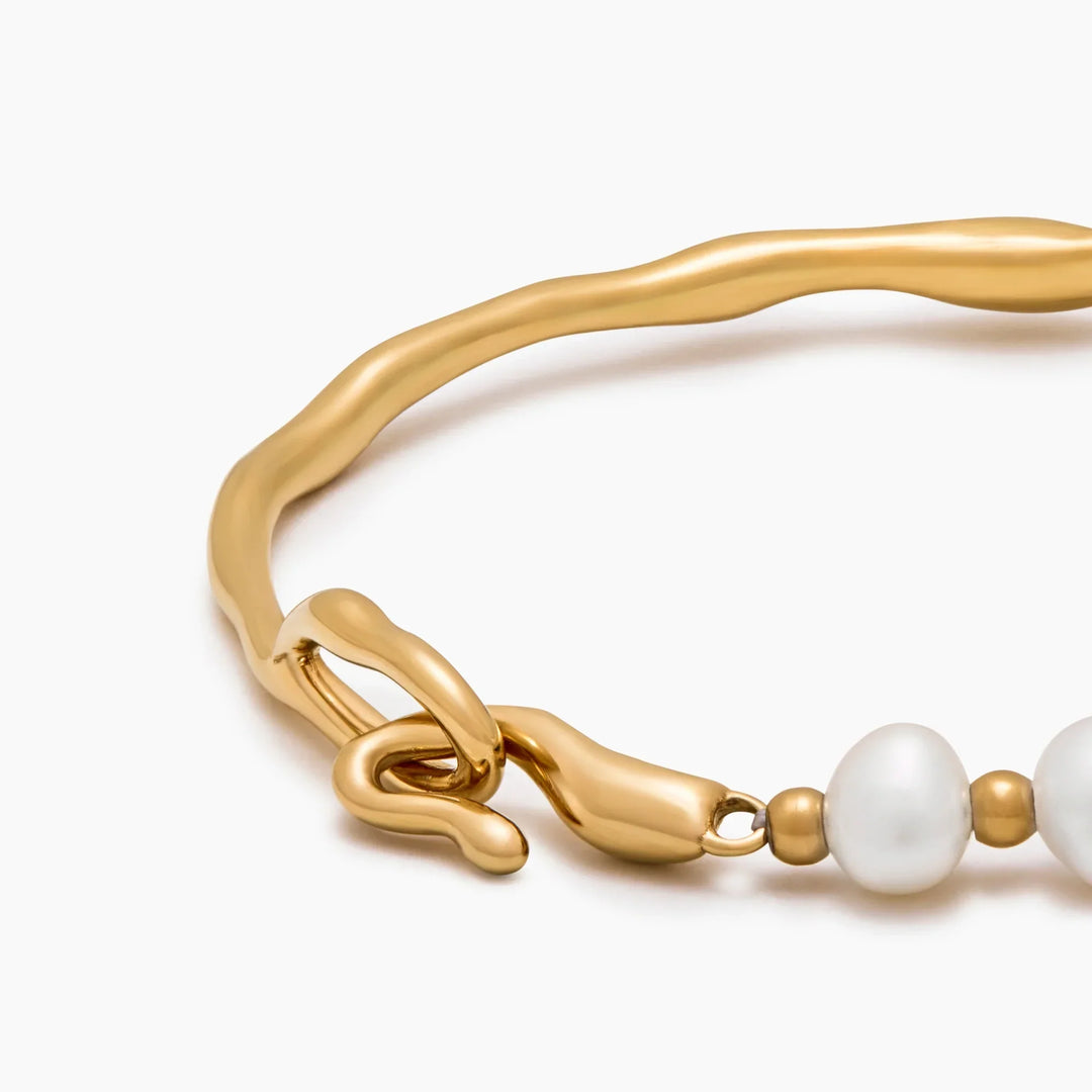 Pulsera de Perlas de Agua Dulce Isla