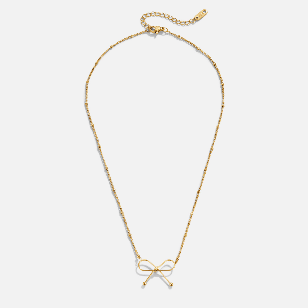 Collar de Lazo de Oro Anika