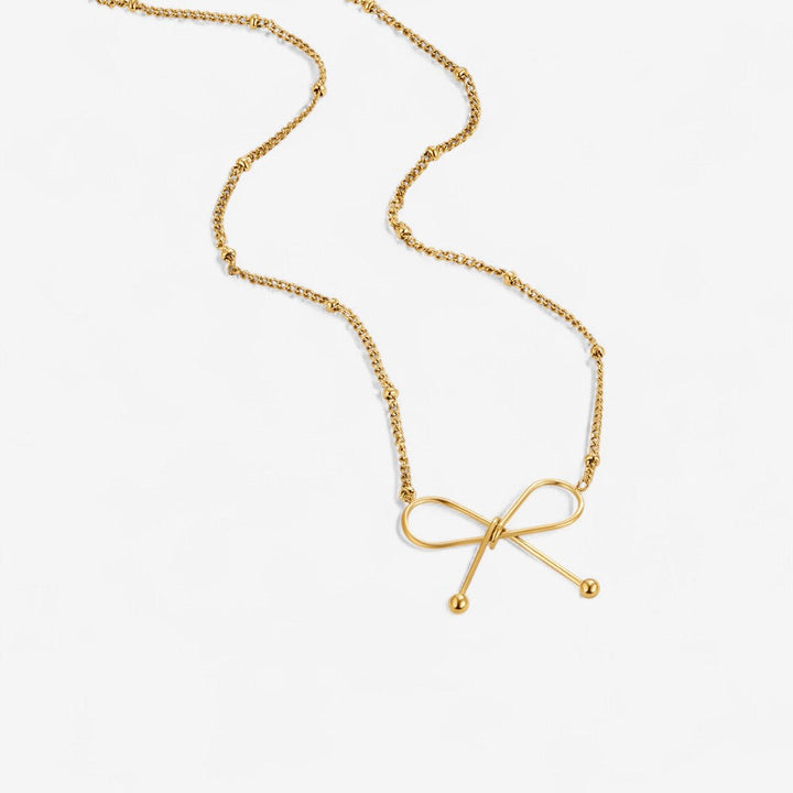 Collar de Lazo de Oro Anika