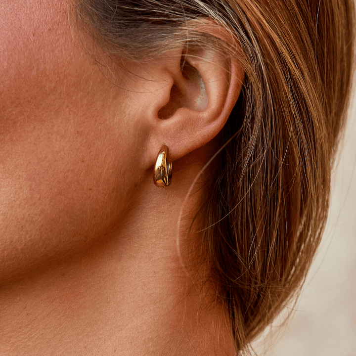 Pendientes de Aro de Oro Audrey