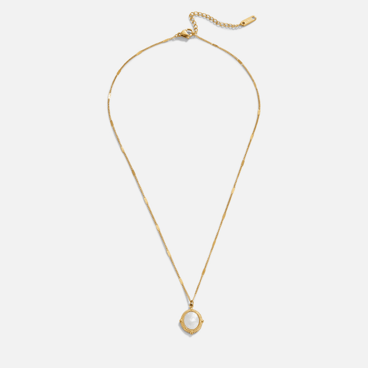 Collar de Colgante de Concha de Perla Bela
