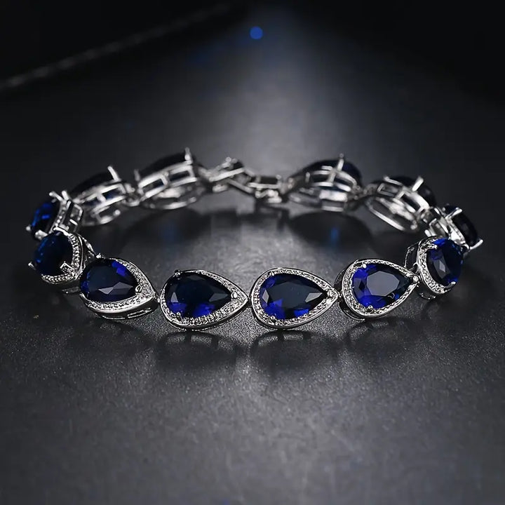 Pulsera Seren Lysmera | Oro Blanco