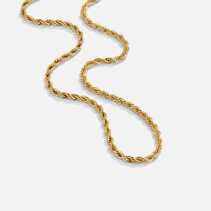 Collar de Cadena Retorcida Calla Gold