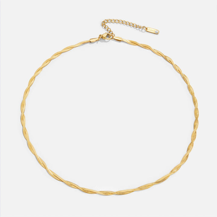 Collar de Cadena de Serpiente Chiara Twist
