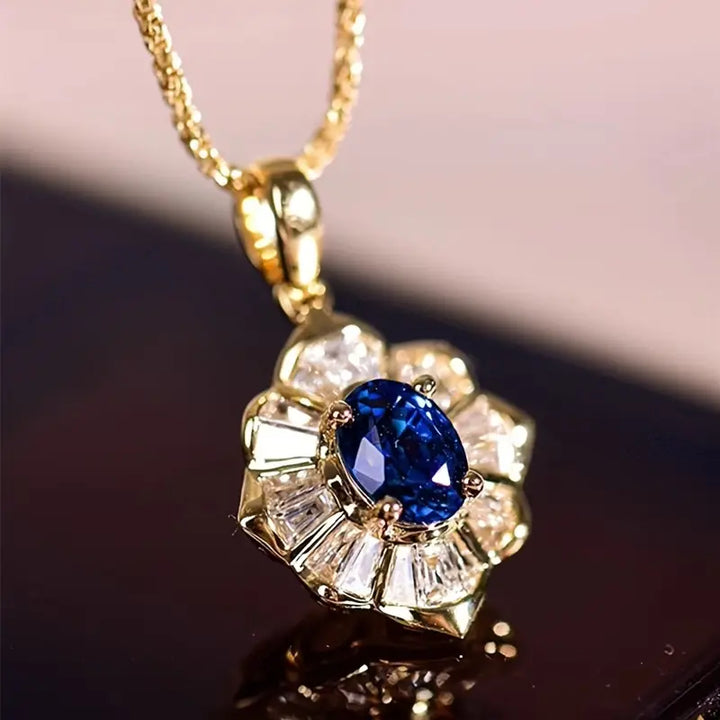 Collar Kavella Noctazure Gold