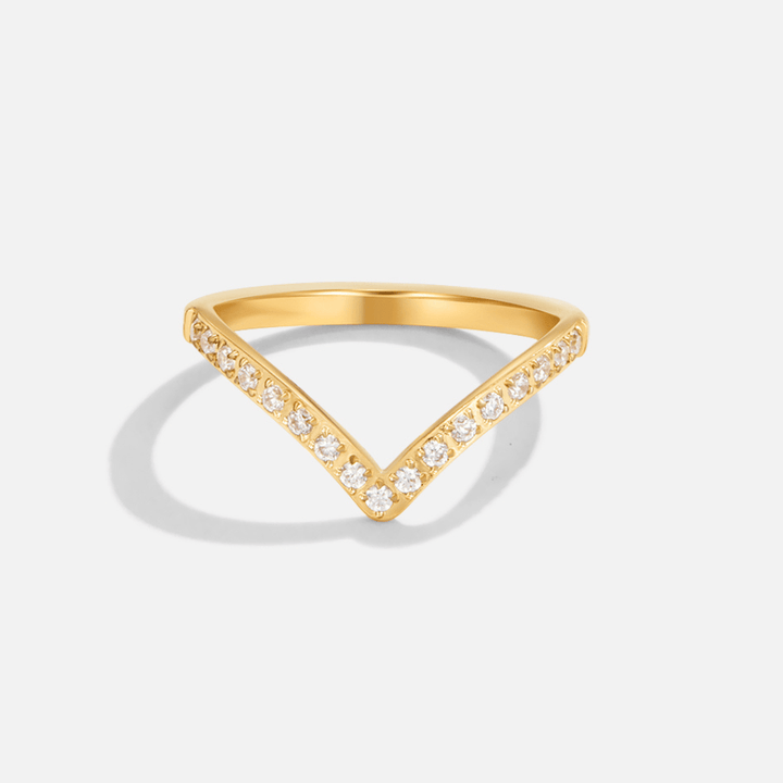 Anillo de Cristal Corona de Eternidad