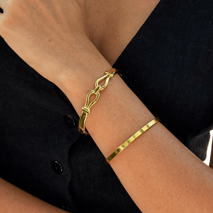 Brazalete de Oro Felicity